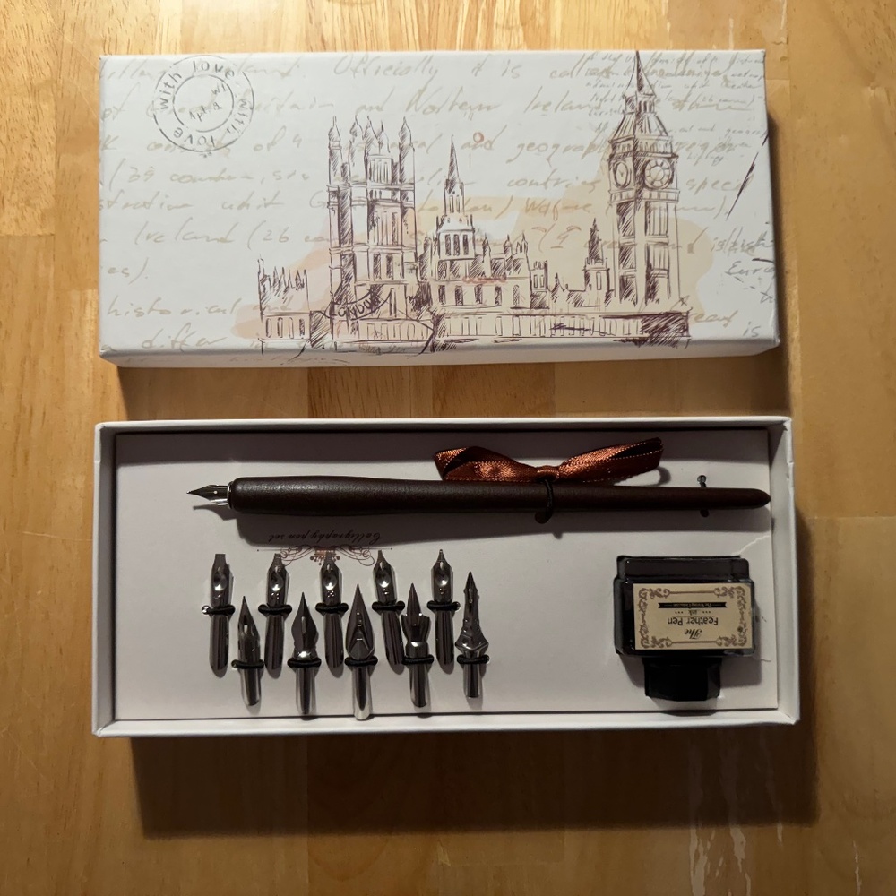 The Feather Pen Calligraphy Set
